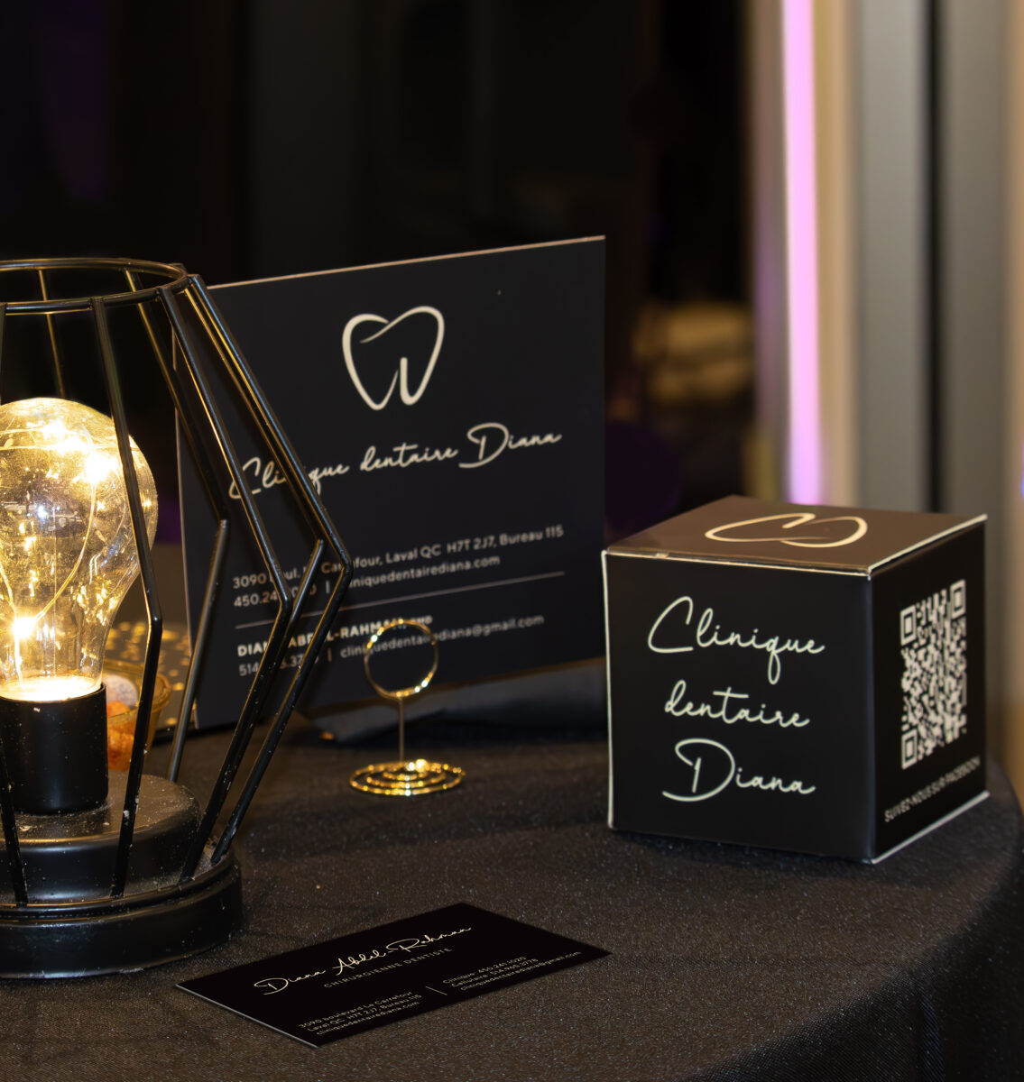 Clinique dentaire Diana_Invitation Cube